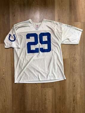 NFL Players Indianapolis Colts #29 White Jersey Size 2XL